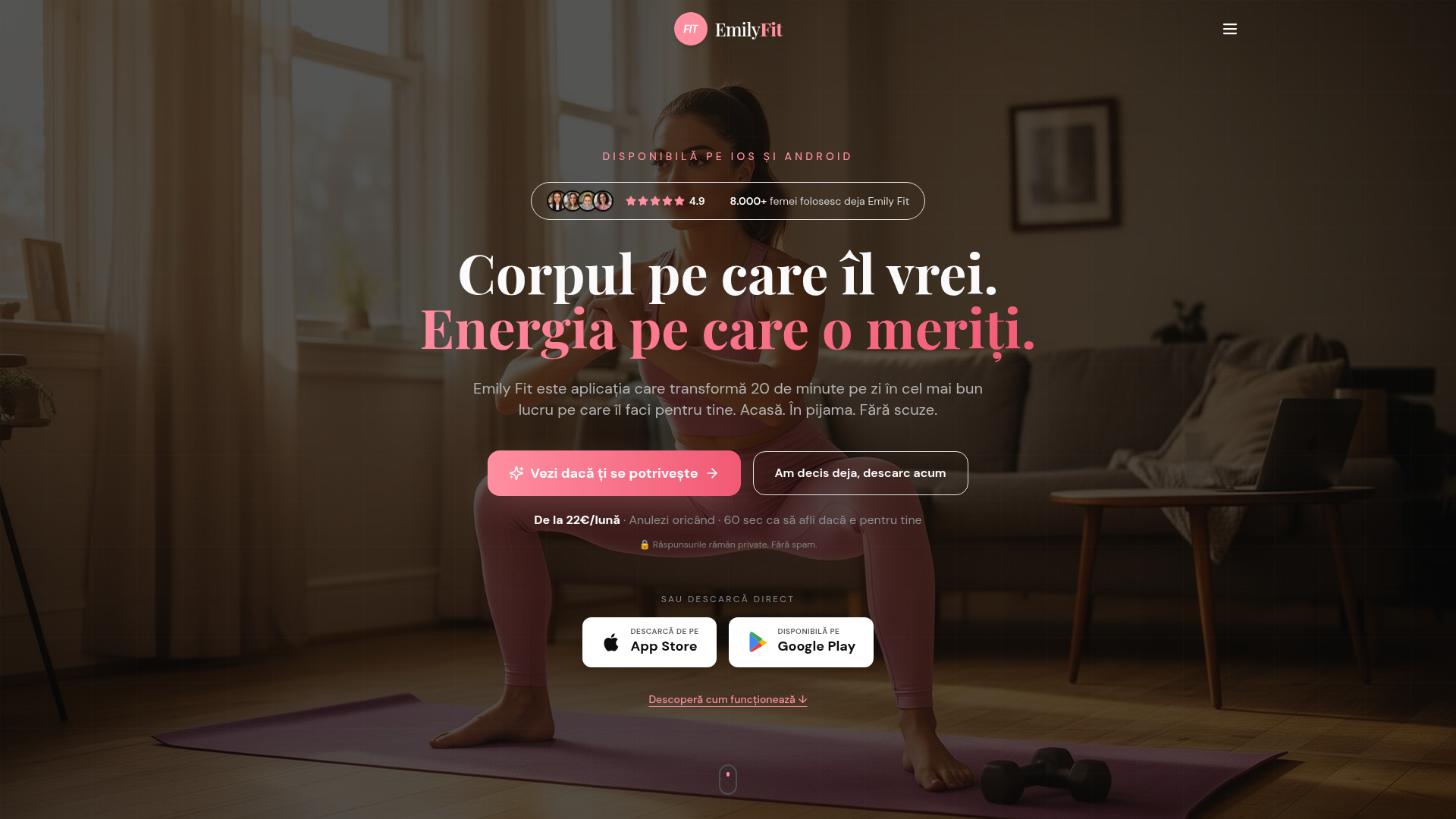 Screenshot EmilyFit